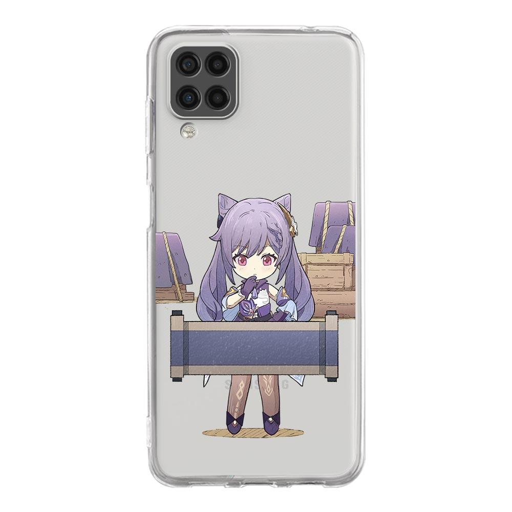 Genshin Impact klee Sayu xiao для Samsung A51 чехол для телефона A71 A21S A12 A11 A31 A52 A41 A32 A01 A23 A33 A53 A73 A03S A13 5G чехол