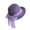 New Travel Foldable Female Vacation UV Protection Visor Straw Hat Beach Outing Sun Hat Summer Hat