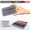 Plum blossom screwdriver head set, 27 pieces, combination star shaped hexagonal impact screwdriver, 50 black color circle