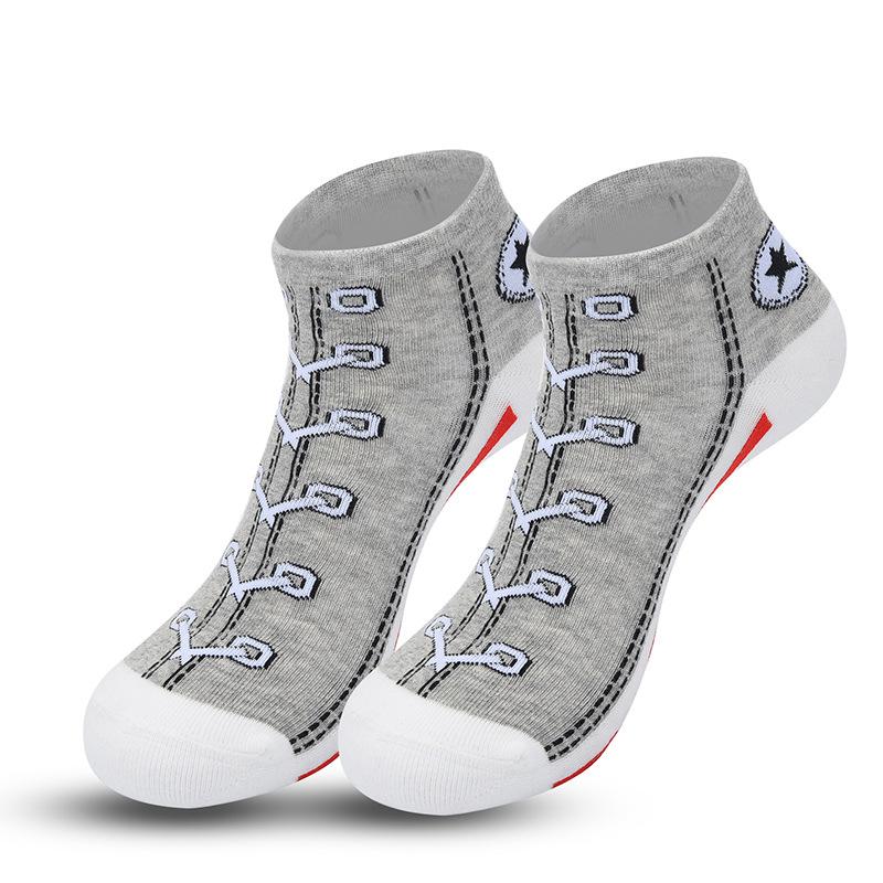 Модные мужские и женские носки, носки с дезодорантом, носки-лодочки, имитация спортивных носков, носки с рисунком обуви, низкие модные носки