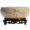 With Stand Bonsai Bowl Ceramic Chinese Style Lotus Bowl High-Quality Flowerpot Indoor Outdoor