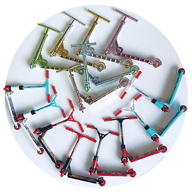 Mini Finger Scooter with Tools and Skateboard Accessories