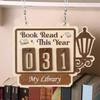 Книги, прочитанные в этом году Счетчик чтения Книжный декор Книжный декор Трекер прочитанных книг Книжный подарок