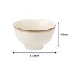 Миска для риса Mino Ware, белая Карацу K72038