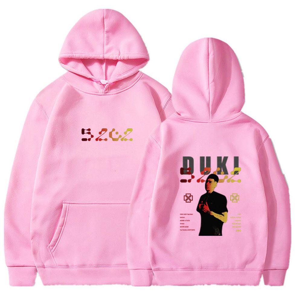Rapper Duki 5202 MIXTAPE Album Hoodies Men's Women Clothing Fashion Hip Hop Hooded Sweatshirts Vintage Streetwear Winter Hoody