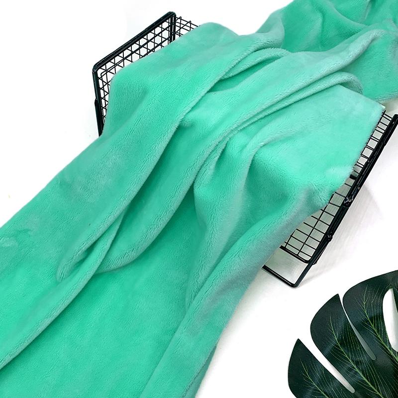 45x50 см удобная и мягкая ткань с ворсом 3 мм из полиэстера с кристаллами, супермягкая плюшевая ткань для шитья кукол