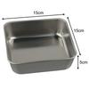 Stainless Steel BakingPan Roast Turkey Tray With Cooling Rack Kitchen BBQ Cake