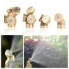 Fine Mist Brass Spray Nozzle for Fountain Atomization Industrial Irrigation