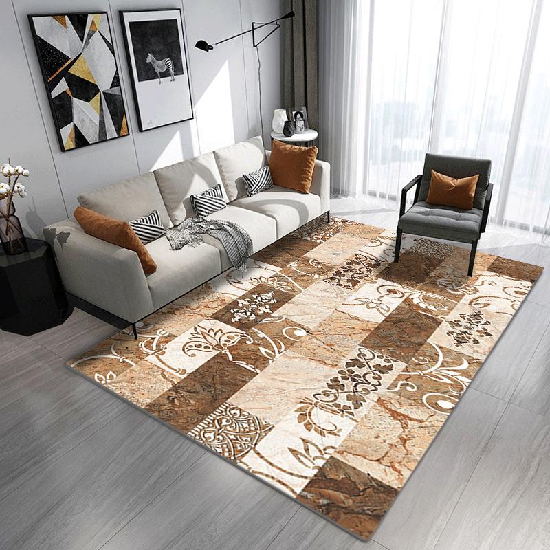 Ковер для гостиной, диван, журнальный столик, ковер для спальни, ковер для домашнего кабинета, мягкий, прочный ковер для комфортного проживания
