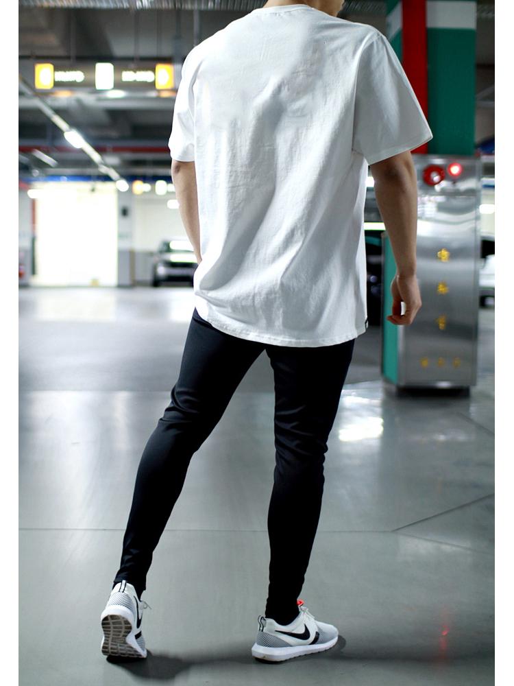 Muscle Fitness Slim Fit Breathable Mid-Sleeve T-Shirt for Running & Training