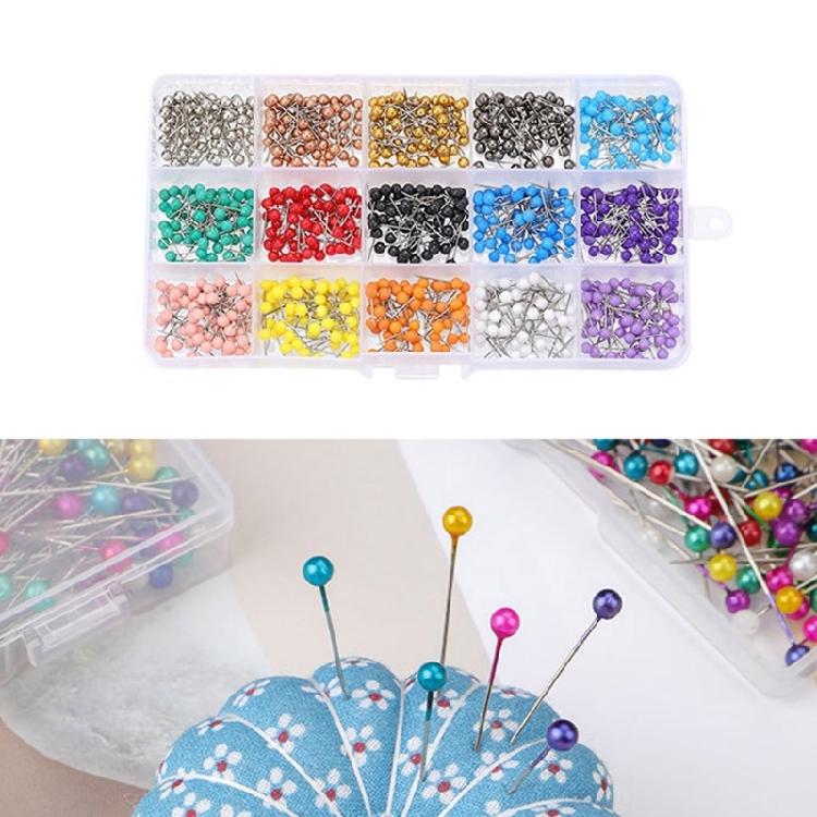 200/500/900 шт. 4 мм круглые швейные булавки, разноцветные булавки для квилтинга и позиционирования, для шитья одежды, тканевых проектов