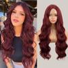 Synthetic Long Wavy Wigs Heat Resistant Fiber Extension Natural Looking Hair For Women Wigs Halloween Cosplay Wigs