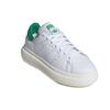 adidas Stan Smith Бело-зеленые женские кроссовки на платформе Cloud-White Off-White ID2786