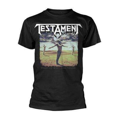 Футболка Testament унисекс для взрослых «Практика того, что вы проповедуете»
