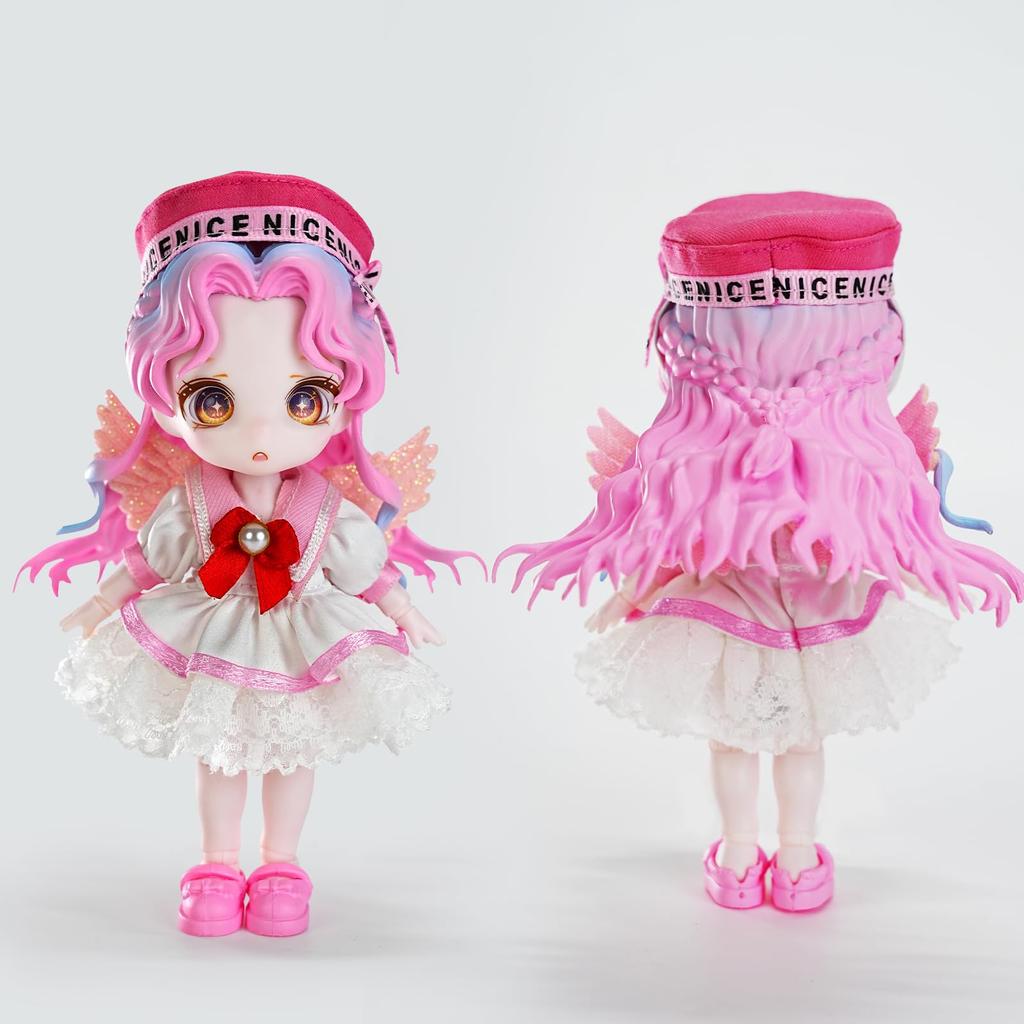 Кукла ICY Fortune Days 13 см, серия College, идеально подходит для создания кукол-девочек своими руками - куклы, подарки, украшения, упражнения, предметы коллекционирования, 8+