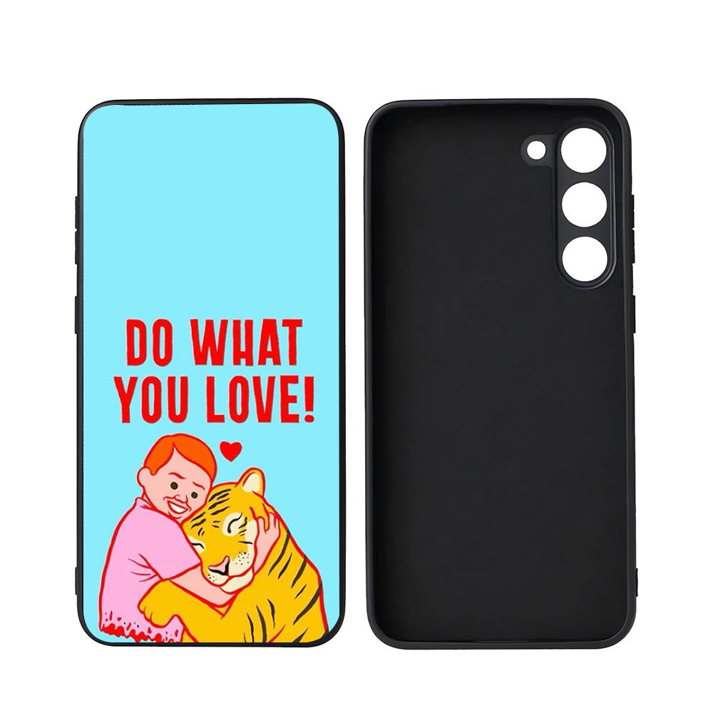 J-Joan C-Cornella Art For Samsung Galaxy S23 S24 S25 Ultra S22 Plus S21 Black Soft Case Waterproof Soft Case