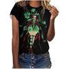 Latest Ireland St. Patrick's Day 3D Printed New Summer Women's Short Sleeve T-Shirt Casual Comfortable Streetwear Top