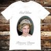 Футболка с изображением Принцессы Дианы 'God Bless Princess Diana Remembrance T Shirt' 6325 Унисекс