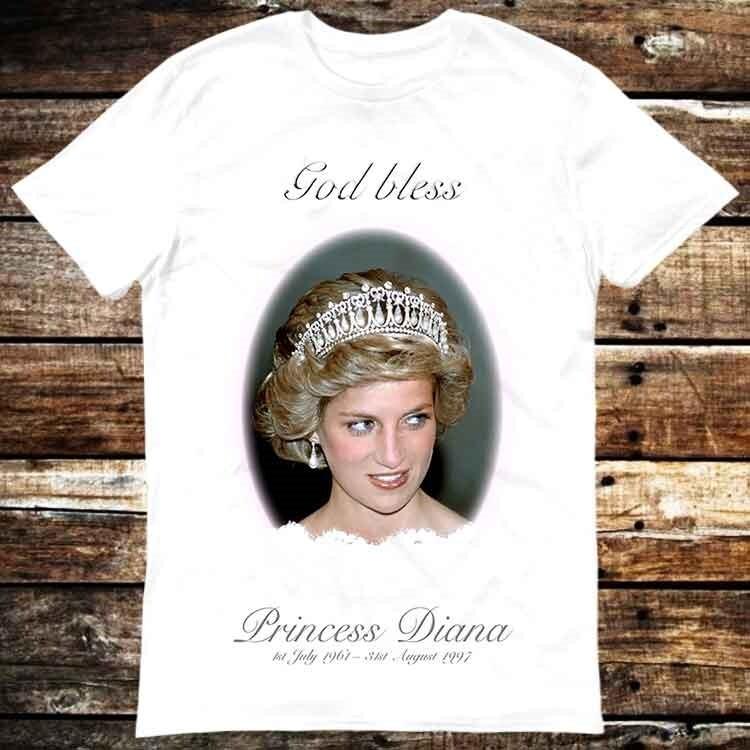 God Bless Princess Diana Remembrance T Shirt 6325
