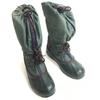 Sorel Винтажные 80-90-е Канада Длинные Снежные Сапоги с Внутренником WOS8 24.5-25.5 Зеленые Сапоги Обувь(ИСПОЛЬЗОВАЛ)
