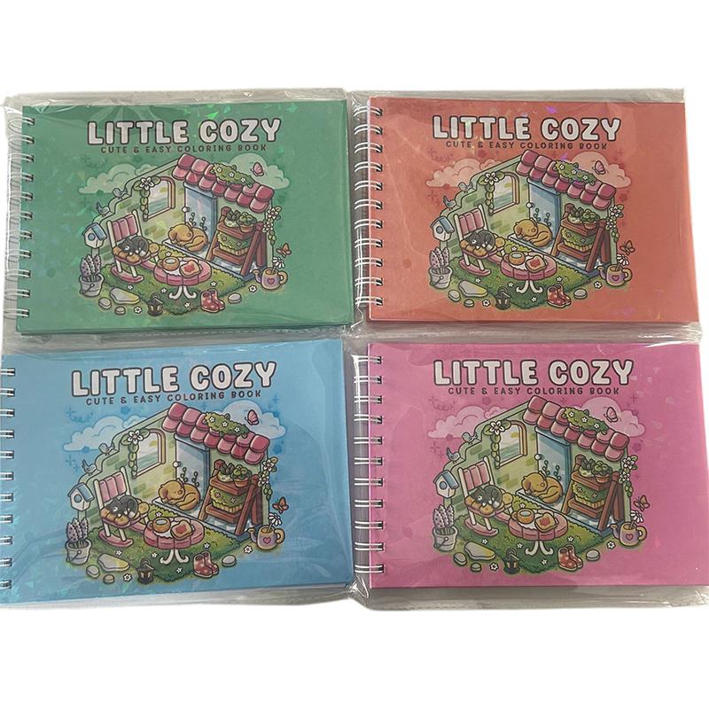 Креативная интересная раскраска для детей, милая тема животных, книга для граффити, раскраска Bobbie Goods