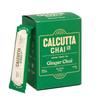 Calcutta Chai Co - Имбирный Чай Чай Масала | Растворимый Чайный Премикс | 15 Пакетиков | 210 г | Сделано из Ассамского Чая | Добавлены Натуральные Специи | Низкое Содержание Сахара
