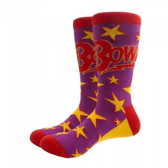 David Bowie Unisex Adult Stars Infill Socks