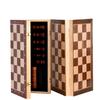 Магнитный деревянный набор для игры в шахматы и шашки Brangdy