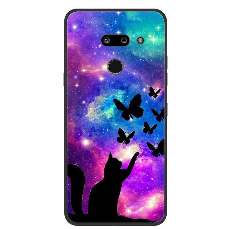 For LG G8 ThinQ Case Soft Silicon TPU Phone Case Cover for LG G8 ThinQ Back Cover G8thinQ G 8 Bumper Funda Shells Protective