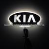 Светящийся светодиодный задний значок для Kia K5, Sorento, Cerato, Forte 4D