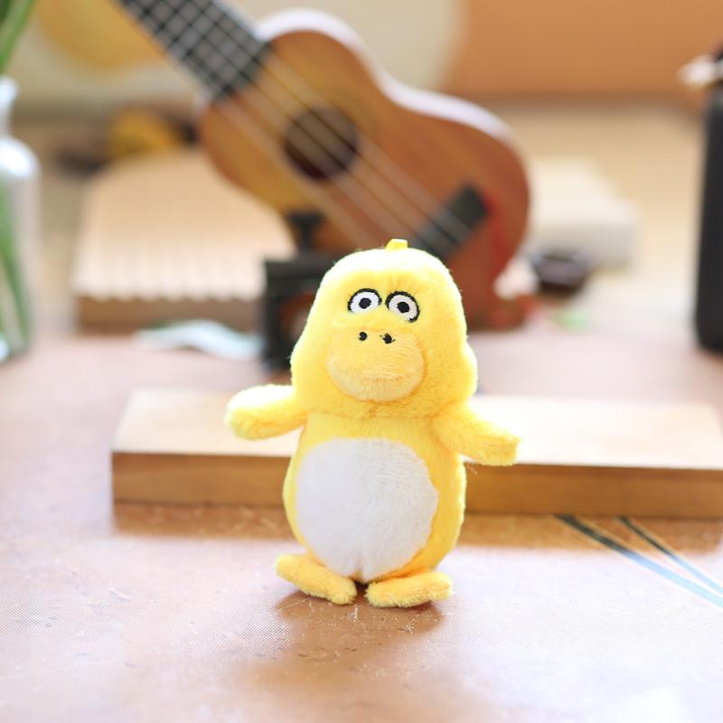 Милая милая маленькая уточка кулон плюшевая игрушка кукла сумка подвесной брелок кукла кукла кукла
