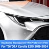 Прозрачная защитная пленка от царапин для фар автомобиля, наклейки из ТПУ для TOYOTA COROLLA E210 -2024 Аксессуары