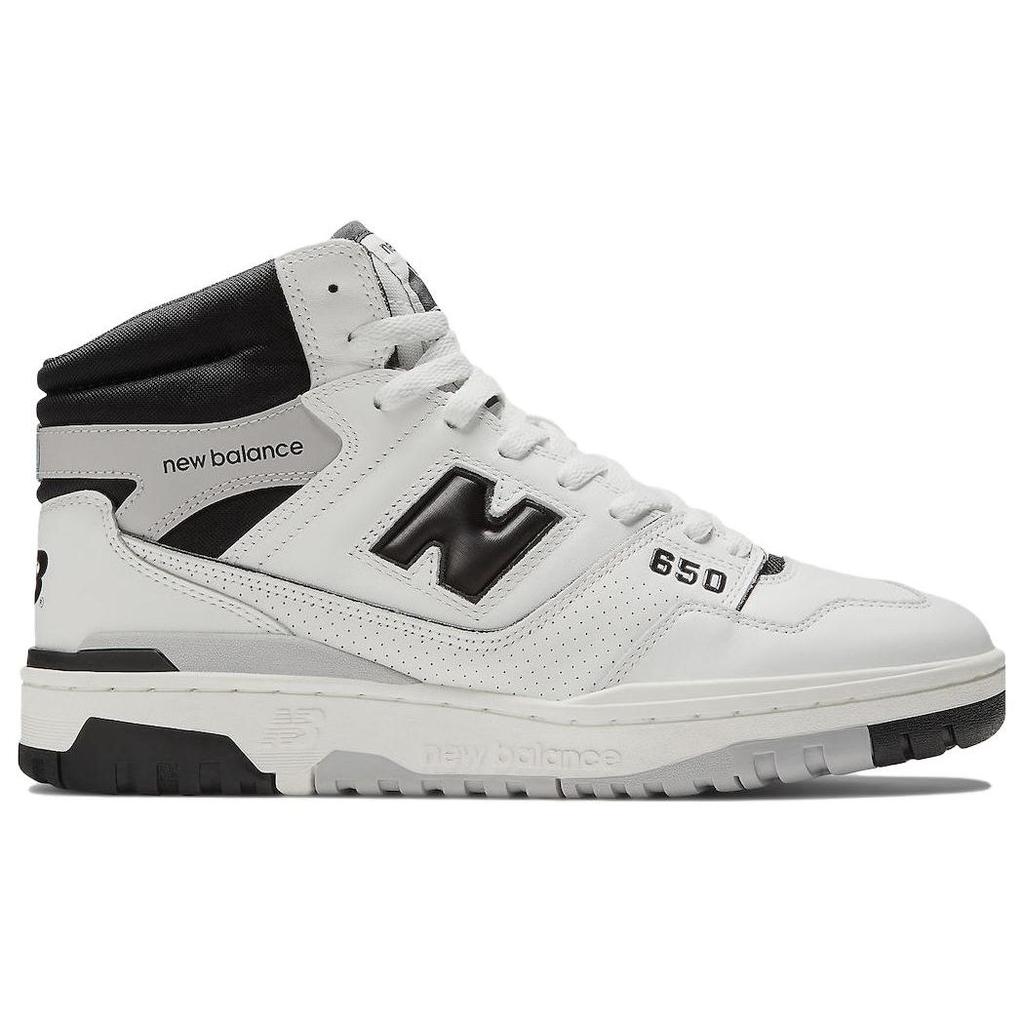 New Balance 650R Белые Черные Мужские Кроссовки Raincloud BB650RCE