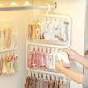 26/18 Clip Multifunctional Baby Clothes Hanger Household Wardrobe Seamless Storage Socks Clip Clothes Hanger Multi-clip Plastic Drying Clip