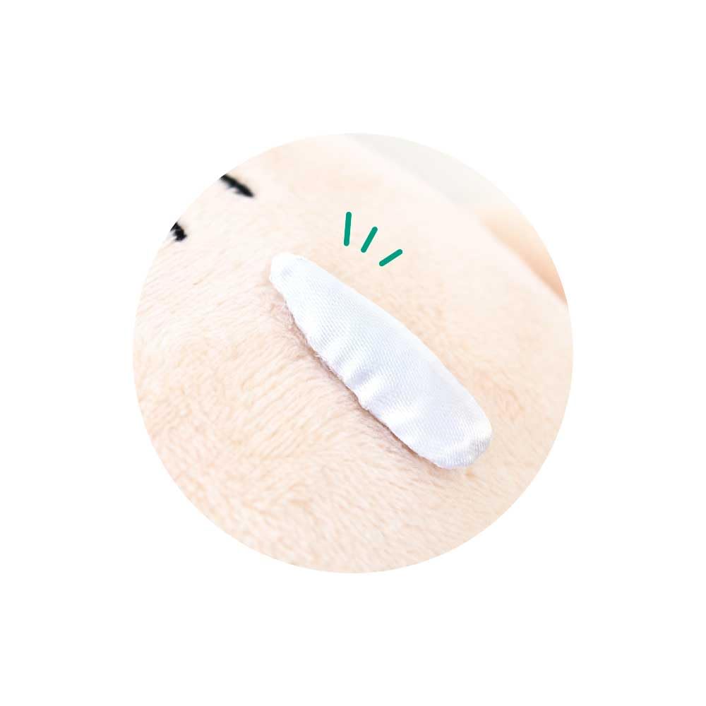 Tees Factory Плюшевая игрушка-брелок на молнии с карабином Шин-чан Бо-чан KS-5544305BO