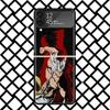 Чехол для телефона One P-Punch-Man Garou для Samsung Z Flip 7 6 5 4 3 Galaxy ZFLIP7 ZFlip6 5G Flip5 Flip4 Flip3 5g Черный Жесткий Чехол