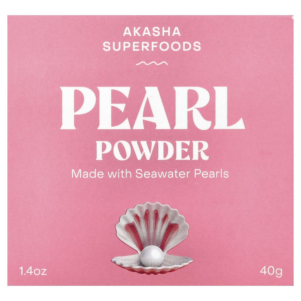 Akasha Superfoods, Жемчужная пудра, 40 г (1,4 унции)