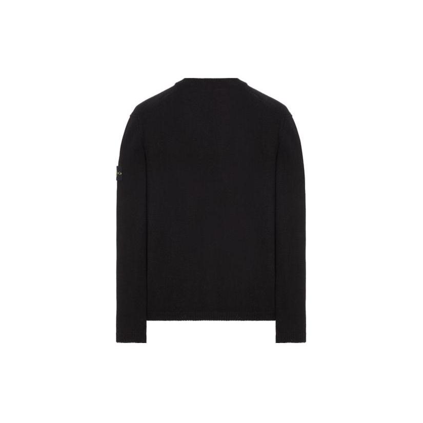 STONE ISLAND Вязаный товар Унисекс Черный 8015527D3-V0029