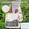 with Bottom Support Pet Tote Carrier Side Opening Pet Shoulder Bag Pet Travel Tote Bag  Outdoor