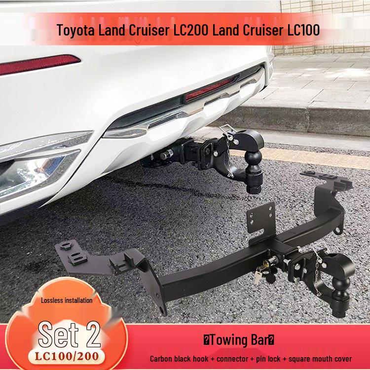 Совместимый буксировочный крюк для Toyota LX570, Land Cruiser LC200 и модифицированных прицепных балок FJ