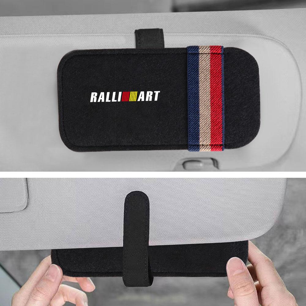 Car Sunglasses Organizer Bag Eyeglass Holder Glasses Storage Clip Accessories For Mitsubishi Lancer Asx Outlander Pajero l200
