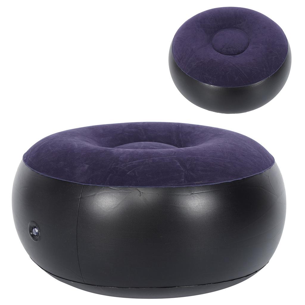 Портативный Открытый Кемпинг Стул Надувной Флокированный Табурет Подставка для ног для Домашнего Офиса Путешествия