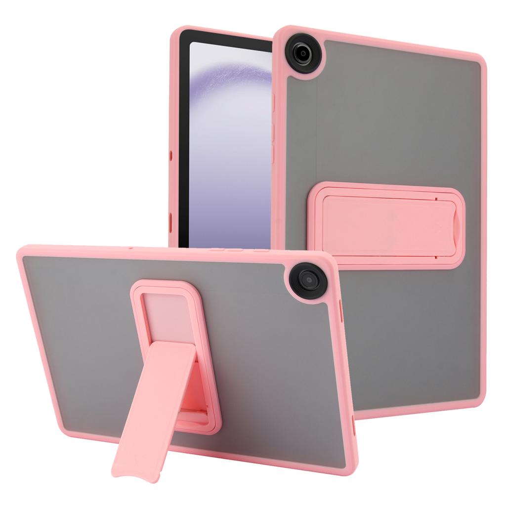 For Samsung Galaxy Tab A9+ Case with Kickstand TPU+PC Skin-Touch Tablet Cover
