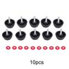 10pcs Screw Nuts, Fishing Handle Screws, Handle Screw Caps, Spinning Reel Handle Replacement Kit, Durable and Sturdy
