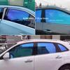 1.52M X 3M Blue Chameleon VLT67% Car Window Tint Windscreen Solar Film Windshield Shades Protection Foils, Blue Change To Green