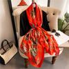 New Spring Summer New Women Fashion Luxury Shawl Long Large Size Sun Protection Silk Scarf Foulard Bufandas Muffler Warps