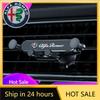 Car Stickers For Alfa Romeo Gravity Car Phone Holder Air Vent Cell Phone Holder GPS Stand For Alfa Romeo 159 Giulietta Stelvio 4