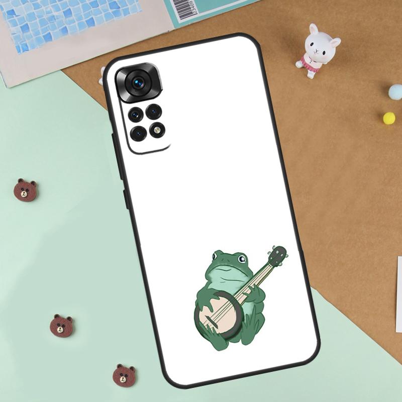 Чехол Мультяшные Лягушки для Xiaomi Redmi Note 13 14 9 10 11 12 Pro 10S 11S 12S Чехол для Redmi 13C 10C 12C 14C