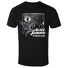 AmBlack Sabbath Bloody Sabbath Принт с узором одежды Летний Хлопковый Мужской и Женский Футболки с Коротким Рукавом