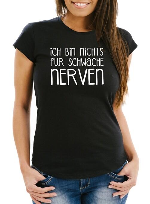 Moonworks® Women's Funny Saying I'm Not For The Faint Of Hearted T-Shirt-